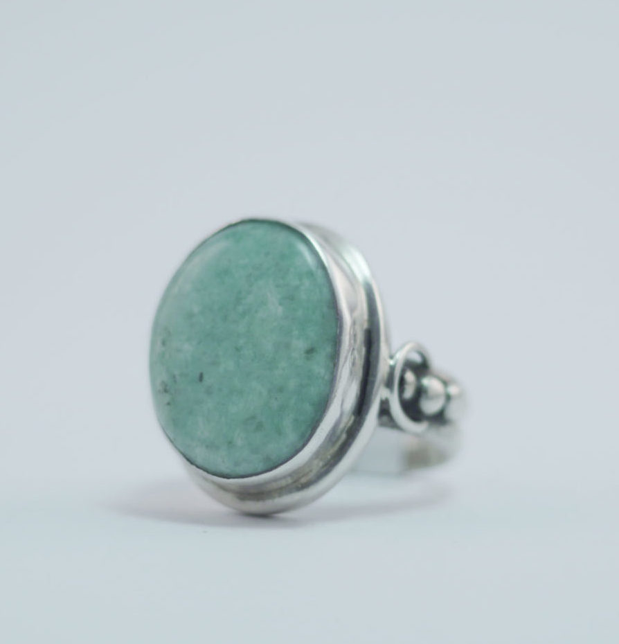 Bague Collection Signature Amazonite Brute Ar